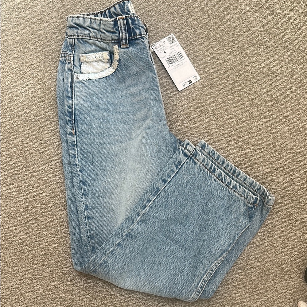 Girls Light Blue Denim Jeans